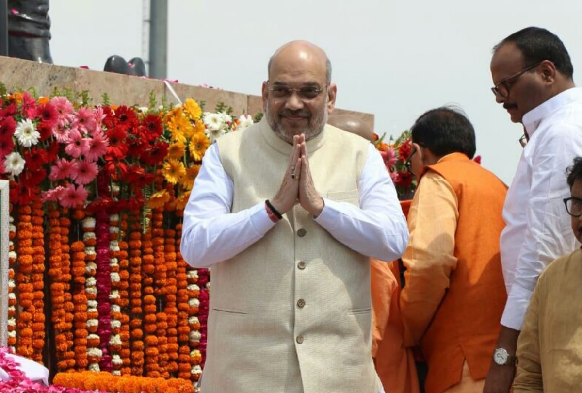 BJP president amit shah in lucknow 