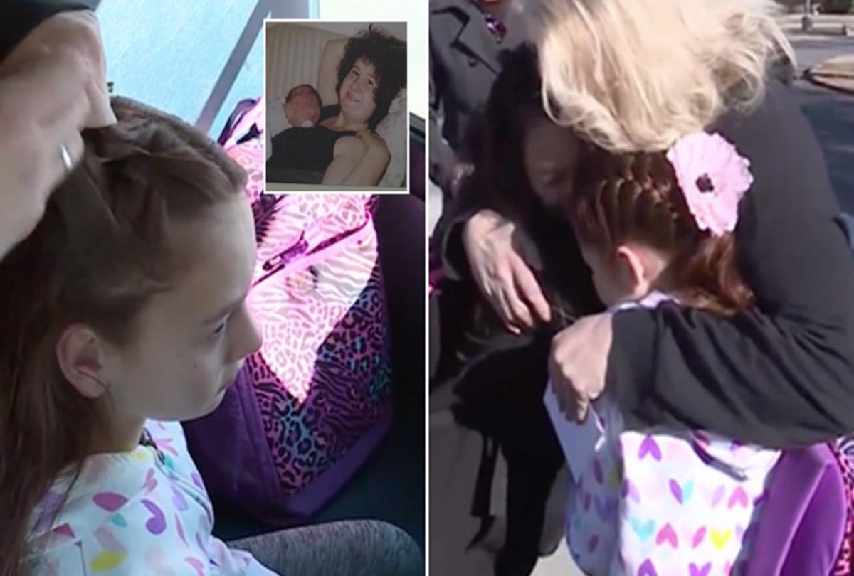 Kind hearted bus driver braids hair for girl whose mother die