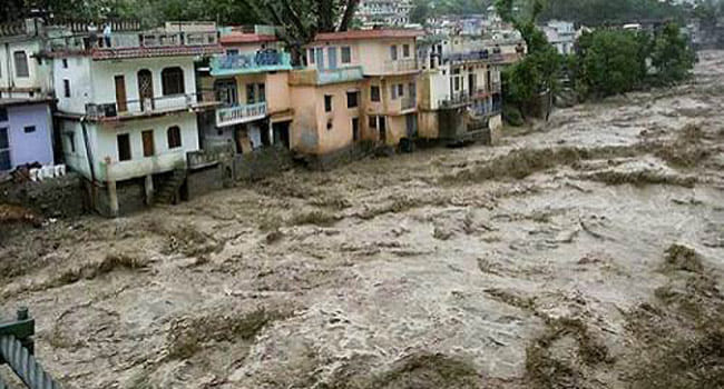 Alert before flood for stop disaster in india