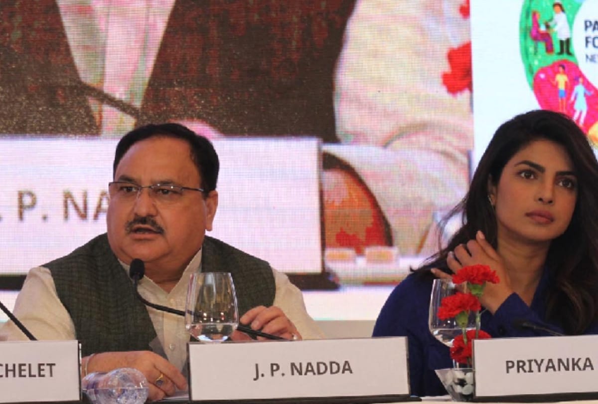 Priyanka Chopra meets PM Narendra Modi to attend the Partners Forum 2018 