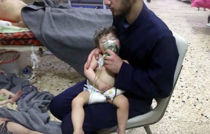 donald trump said america might be used its military in syria over chemical attack