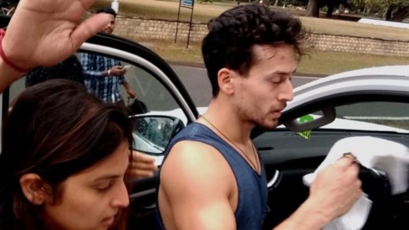 tiger shroff student of the year 2 shooting FRI dehradun