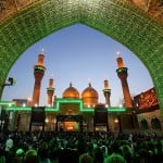 Baghdad : Shiite worshippers gather in the holy shrine of Imam Moussa al-Kadhim