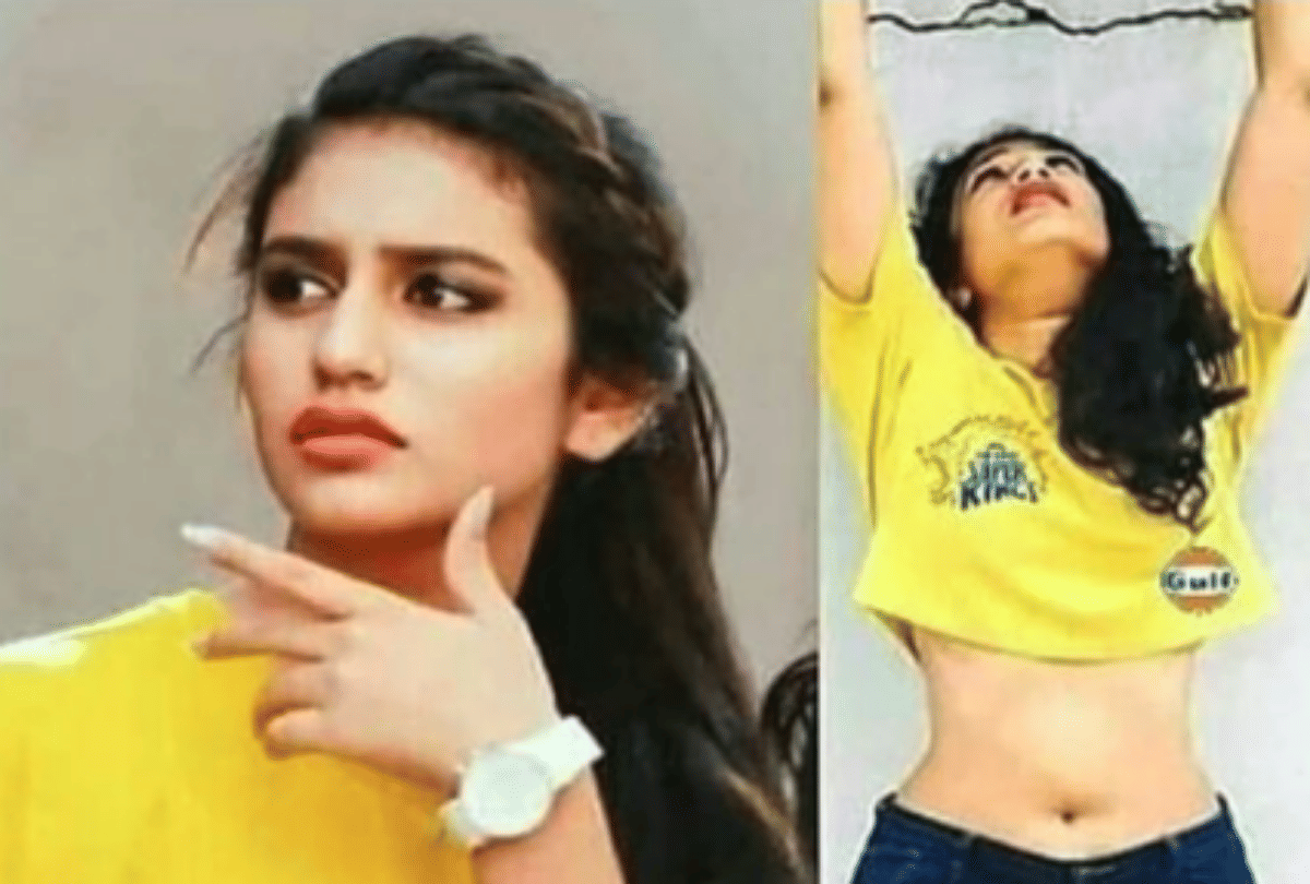 priya prakash in ipl csk jersy goes viral here is truth