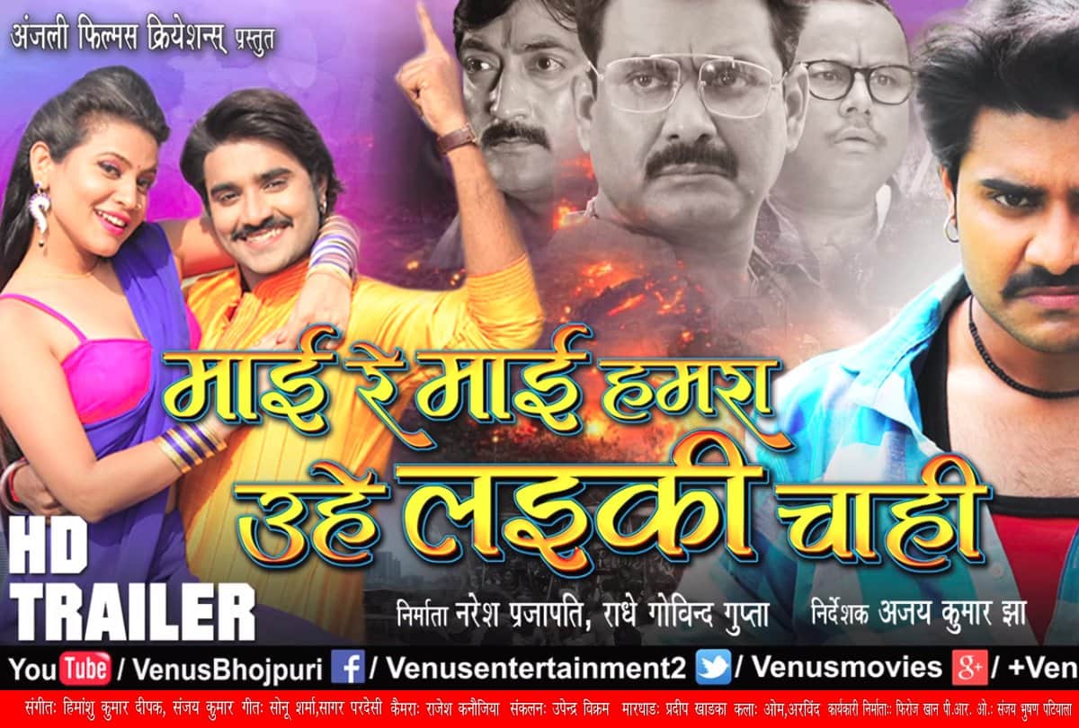 Pradeep Pandey new film mai re mai Hamra Uheye Likki Chahey has been released
