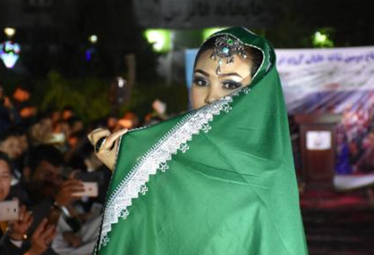 Fashion show is base on panchtatva in varanasi