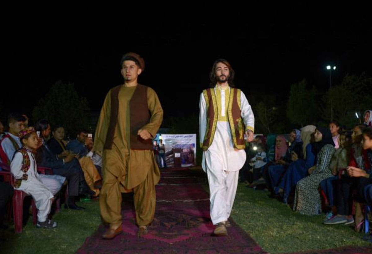 Afghanistan women took part in culture fashion show in mazar-e-sharif