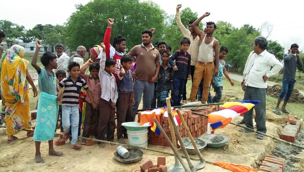 Ambeddekar's statue rises to prevent villagers from establishing