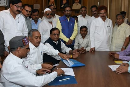 MLC election : BSP candidate bheemrao ambedkar filed nomination