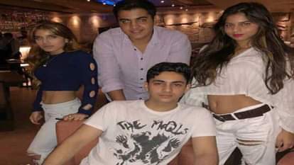 Suhana khan parties with amitabh bachchan grandson agastya nanda pictures viral