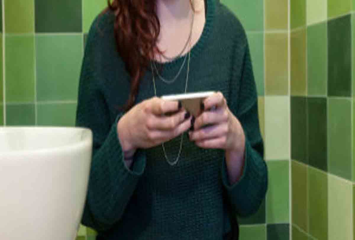 Do you carry newspaper or mobile in the toilet