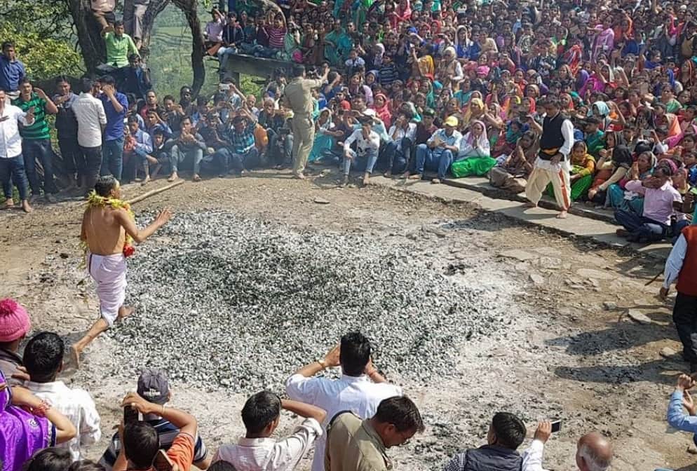 God will dance here on the coals
