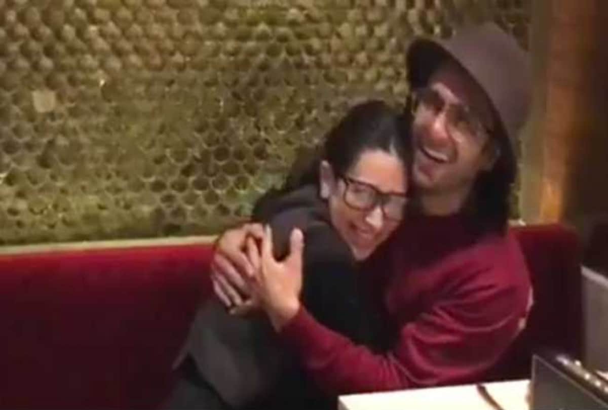 ranveer singh dance with karisma kapoor on raja babu song sarki lo khatia