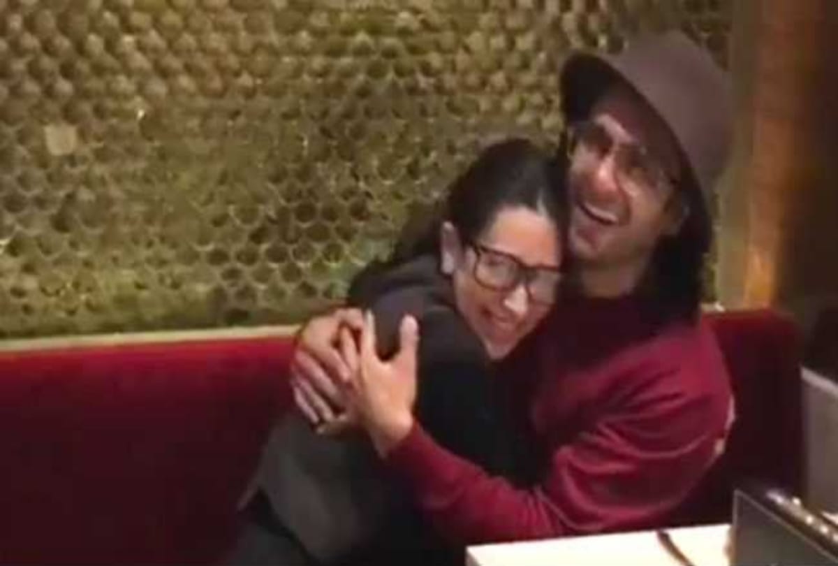 ranveer singh dance with karisma kapoor on raja babu song sarki lo khatia