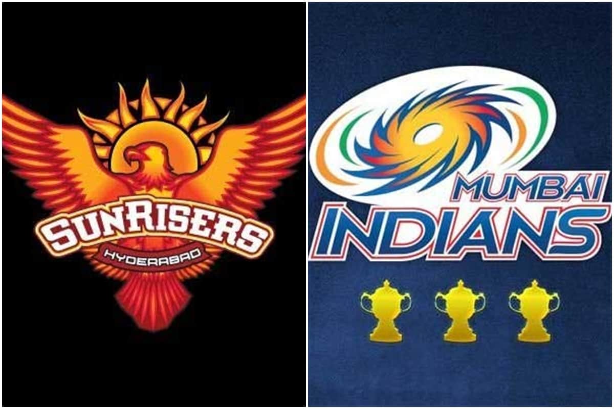 सनराइजर्स हैदराबाद vs मुंबई इंडियंस लोगो