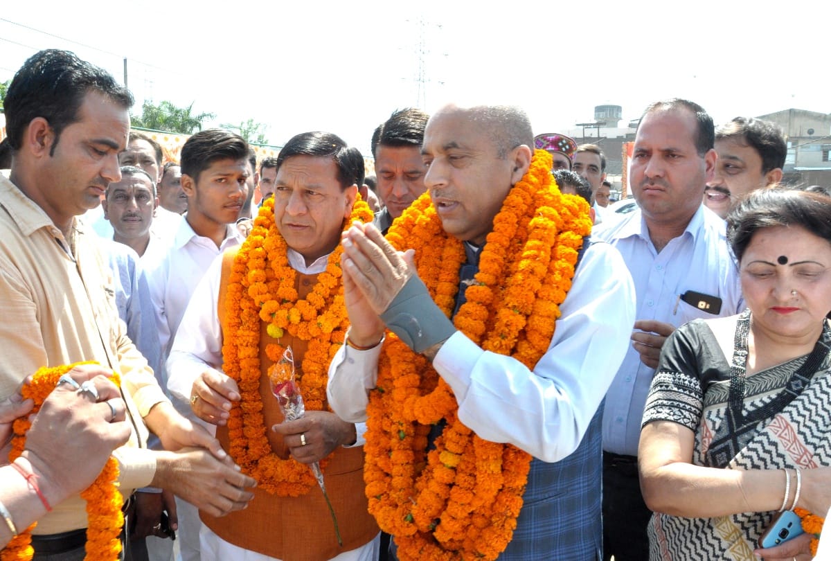 cm jairam thakur hits out at himachal congress leaders