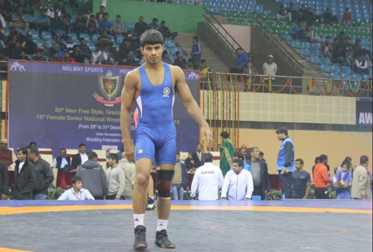 CWG 2018: Wrestler Rahul Aware wins gold medal in mens 57 kg freestyle