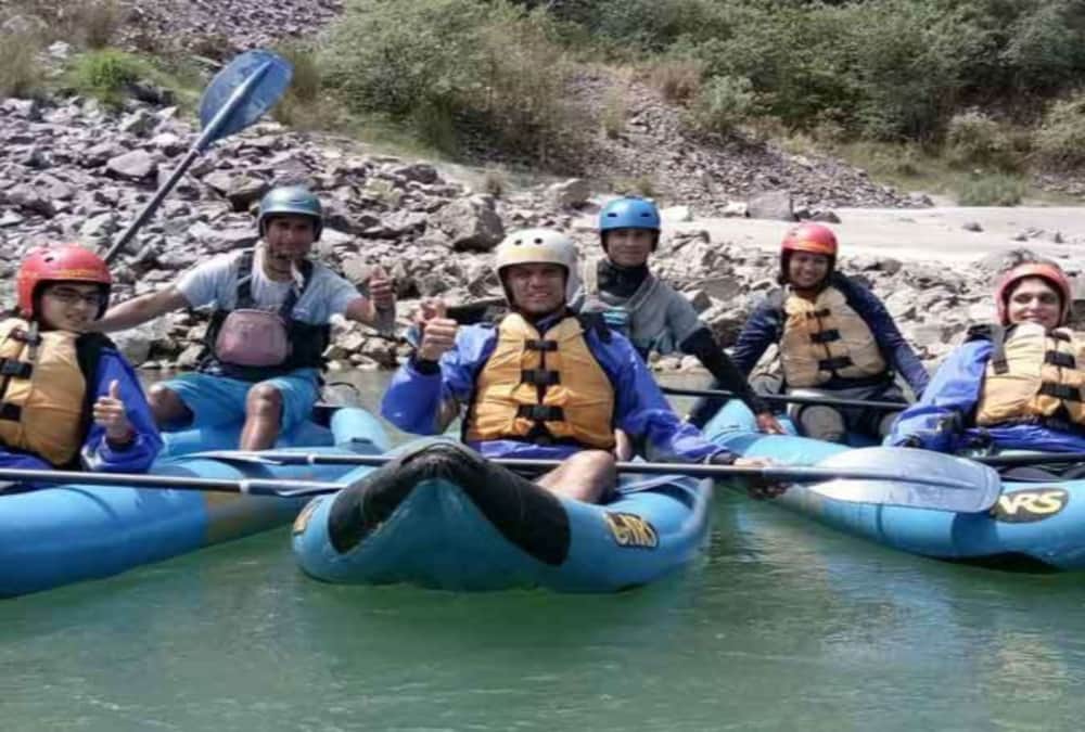  Ipl 2018 cricketer rahul dravid enjoy rafting in rishikesh