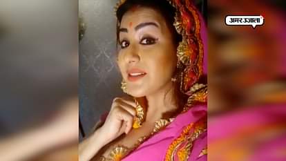 shilpa shinde truns in bhabhi ji look and wished happy birthday to big boss ex contestant luv tyagi 