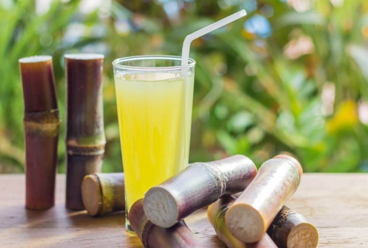 dishes of sugarcane juice