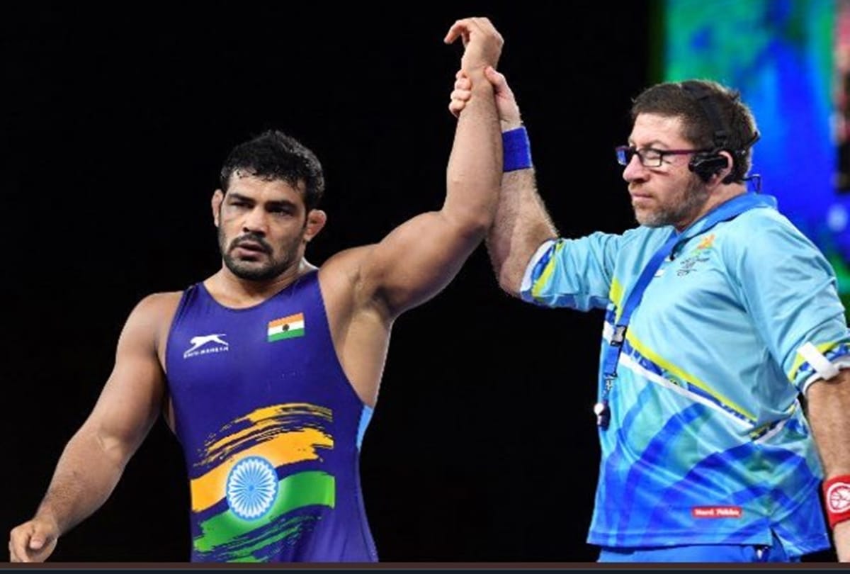 Chandigarh, Sushil Kumar Wins Gold Medal in Commonwealth Games 2018