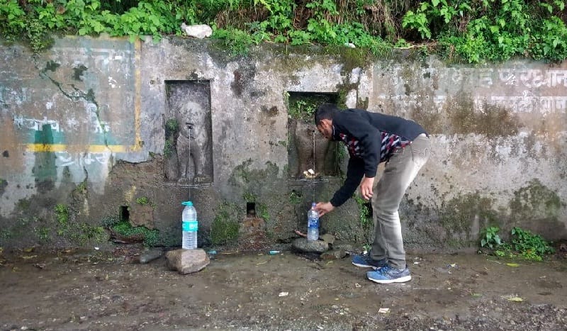 Samples of water taken from 11 places in Lohaghat