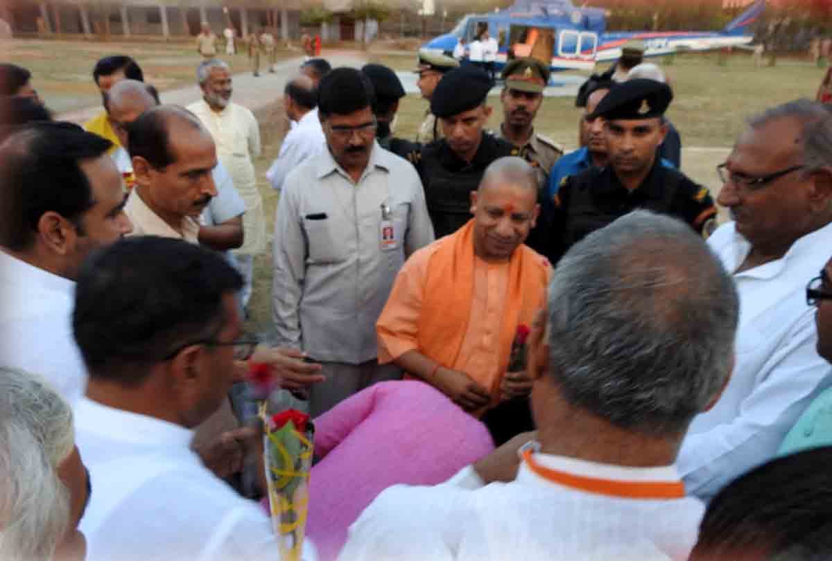 Chief Minister Yogi Adityanath's visit to Lalitpur
