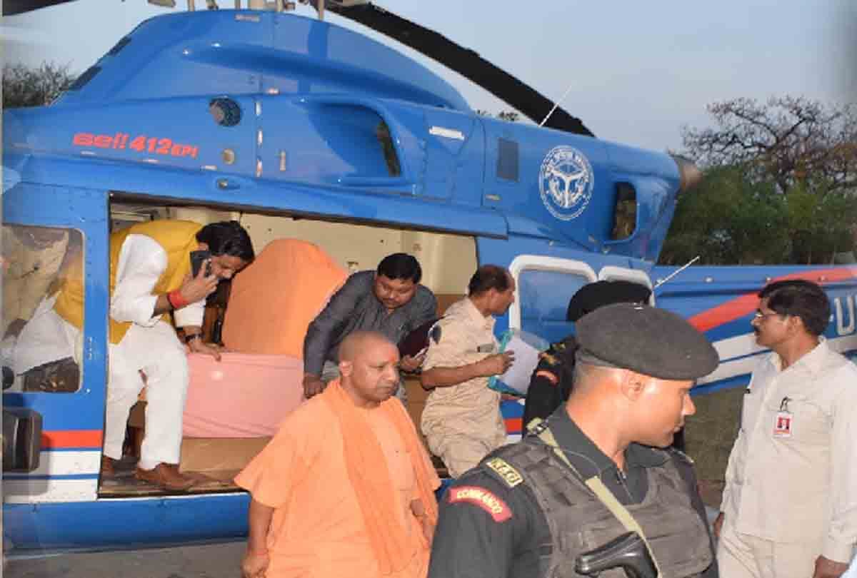 Chief Minister Yogi Adityanath's visit to Lalitpur