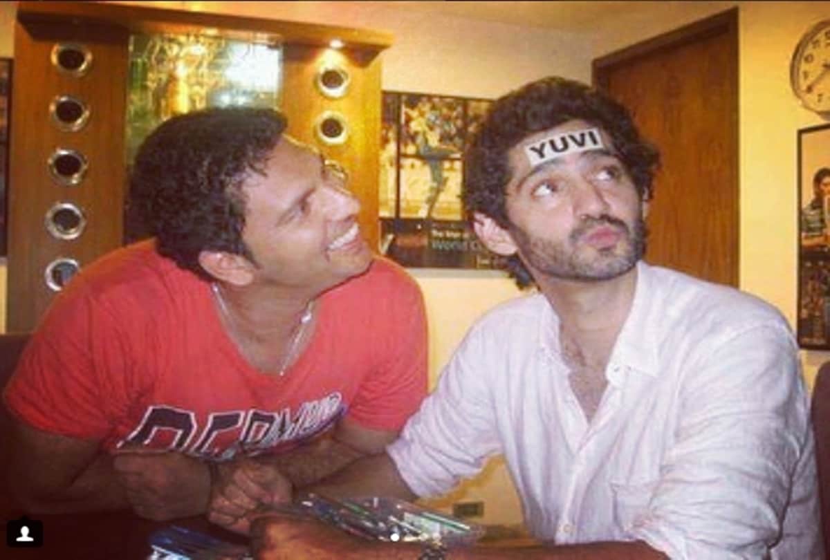Yuvraj singh wishes happy birthday to cricket anchor Gaurav Kapoor in style