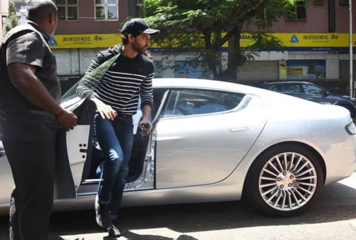hritik roshan buys aston martin rapide sports car spotted with his child