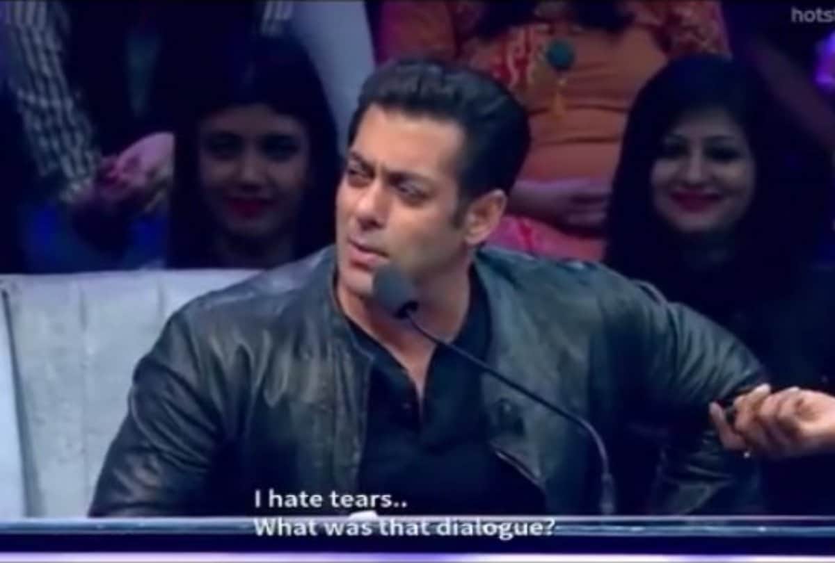 salman khan cares for katrina kaif look at the video