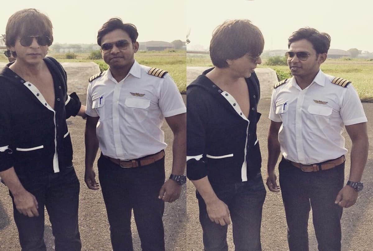 shahrukh khan use aerial route to avoid the Mumbai traffic as he opts for a chopper ride 