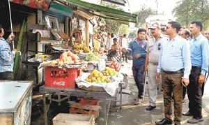 Strike in Chandigarh, remorse on the removal of sand-brick