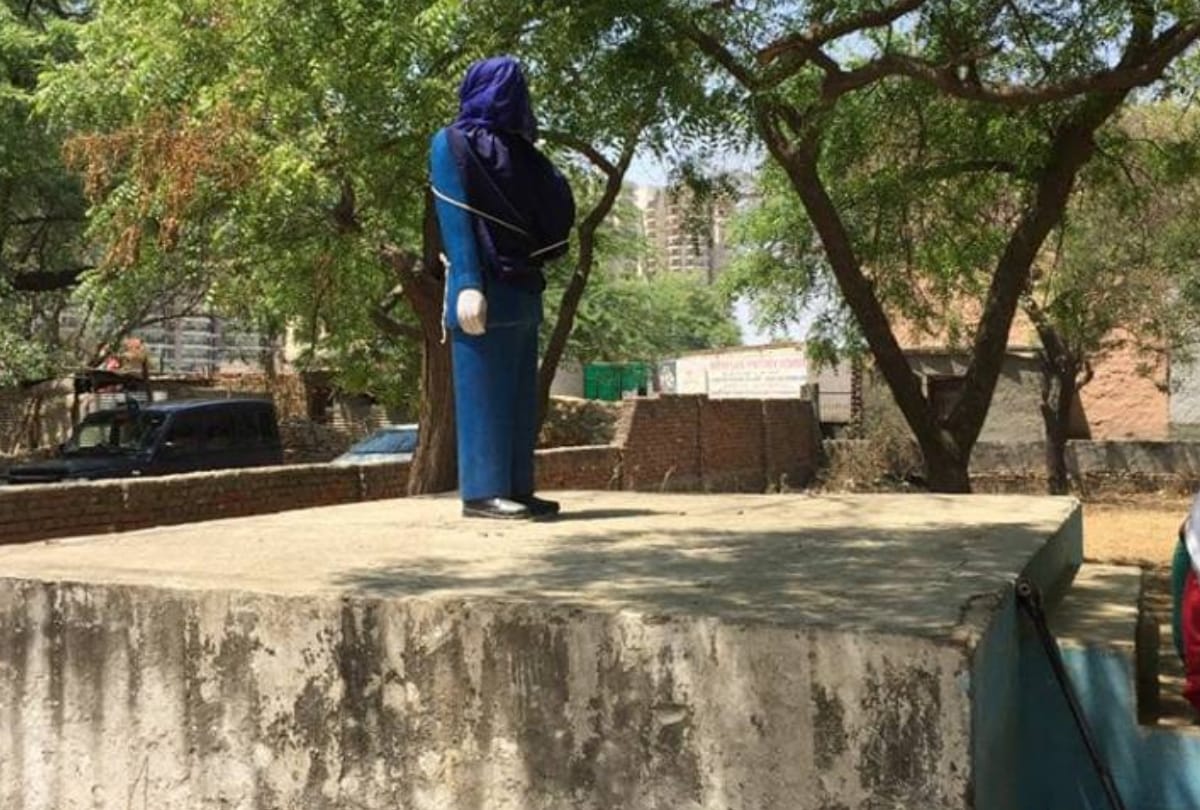 baba saheb bhimrao ambedkar statue vandalize in greater noida bisrakh 