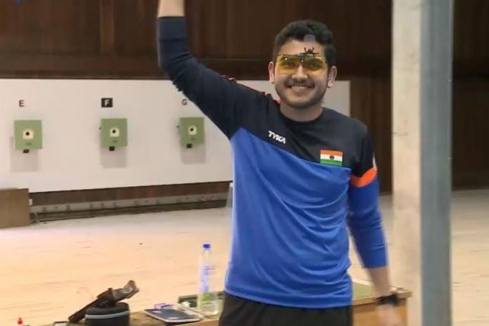 chandigarh, anish bhanwala wins gold medal in commonwealth games 2018