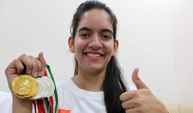 Chandigarh Shooter Anjum Modgil Wins Silver Medal In Commonwealth Games 2018