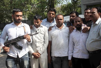 three gang members of Dawood Ibrahim arrested in bulandshehar