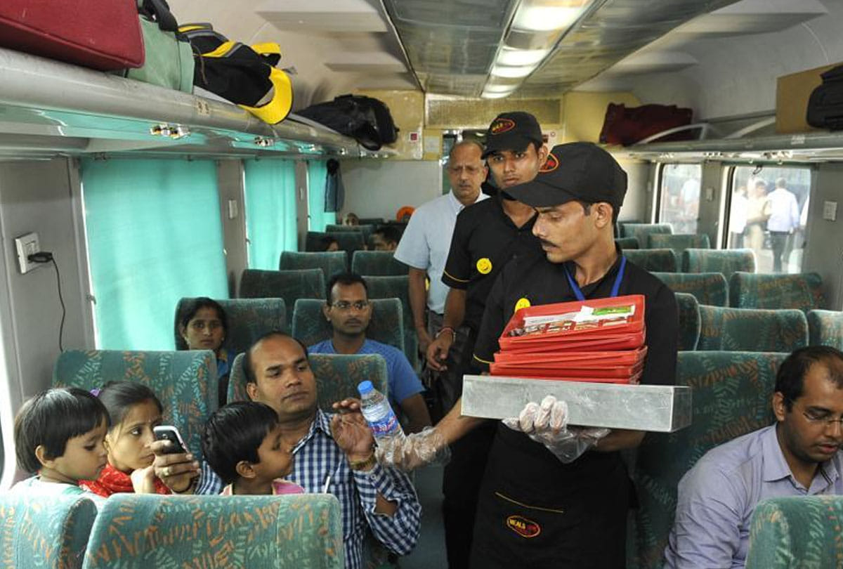 Indian railway to Launch 'Menu On Rail' App for Food Delivery