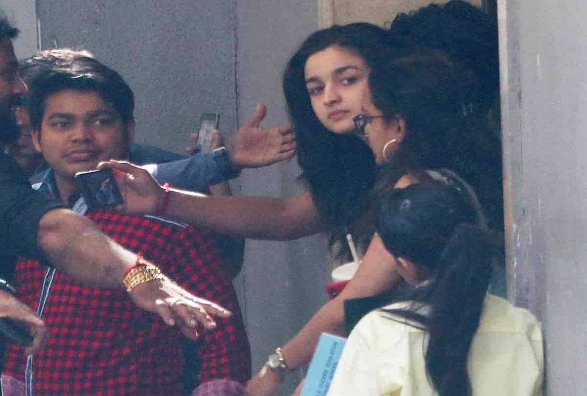 Sanjay Dutt, Alia Bhatt spotted outside Mahesh Bhatt office for sadak 2