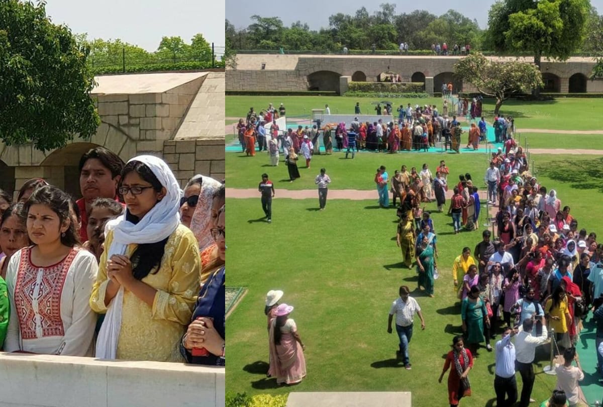 swati maliwal sat on indefinite hunger strike at rajghat