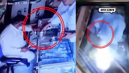 THEFT CAUGHT IN CCTV OF A JEWELARY SHOP IN JIND OF HARYANA