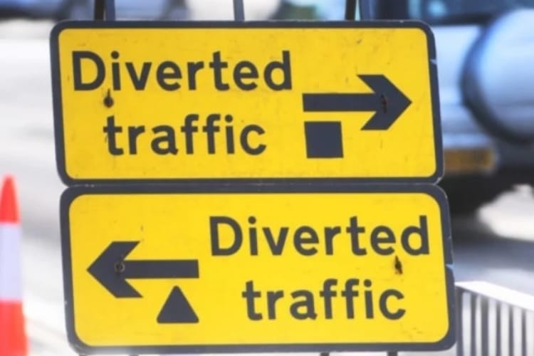 Traffic diversion in Lucknow because of UP Vidhansabha session 2024.