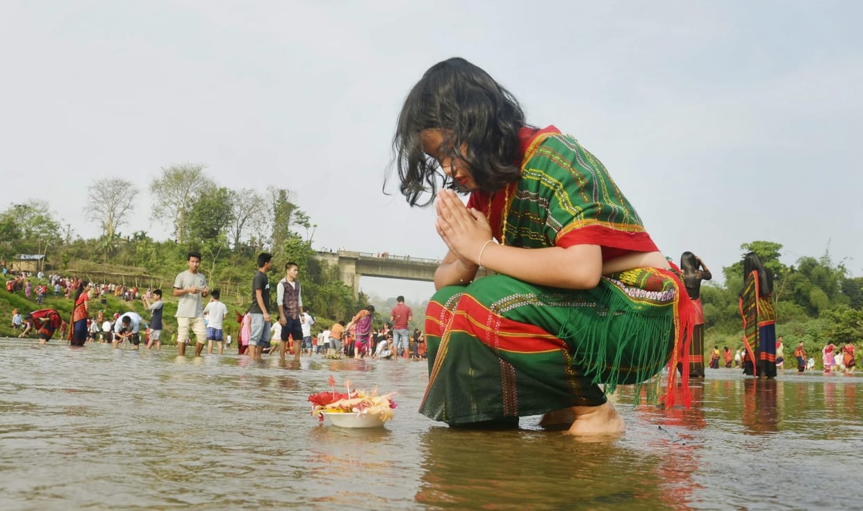 Traditional Biju Festival-Bengali New Year Celebrations from Tripura
