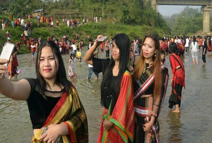 Traditional Biju Festival-Bengali New Year Celebrations from Tripura