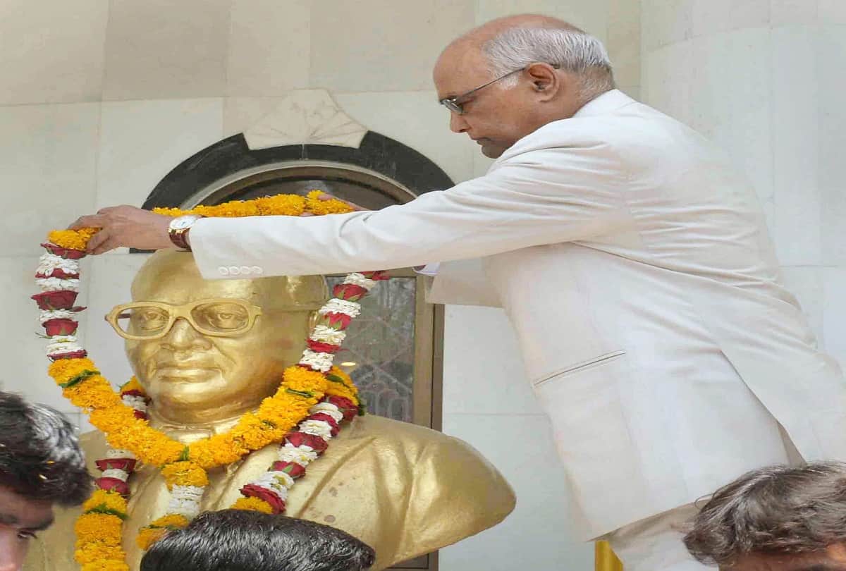 People pay tribute to BR Ambedkar oh his 127th birth anniversary