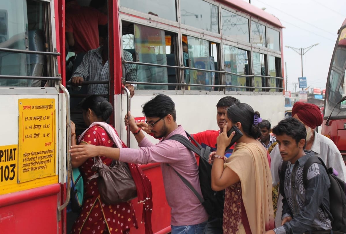 volvo bus will run from lucknow to kathgodam 