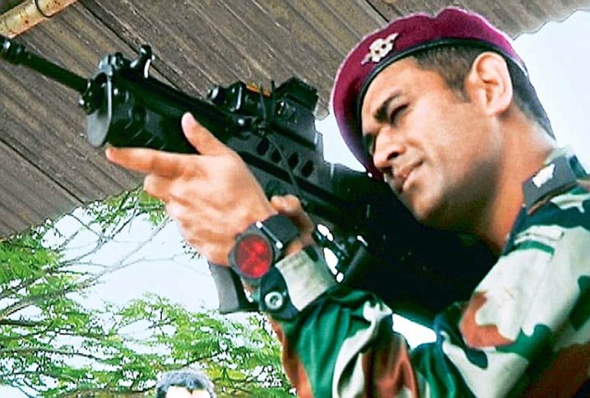 MS Dhoni shares his pistol shooting video on twitte
