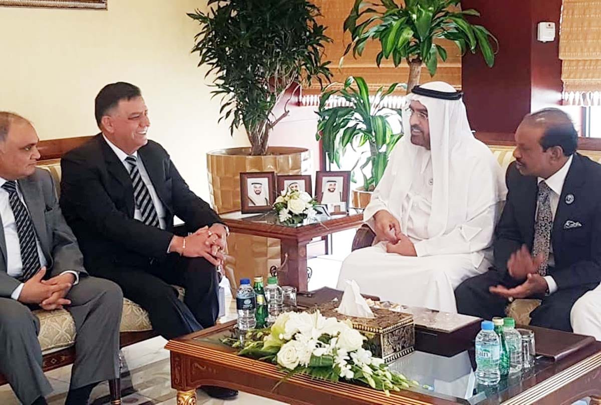 Dubai government will be helping in development of Uttar Pradesh