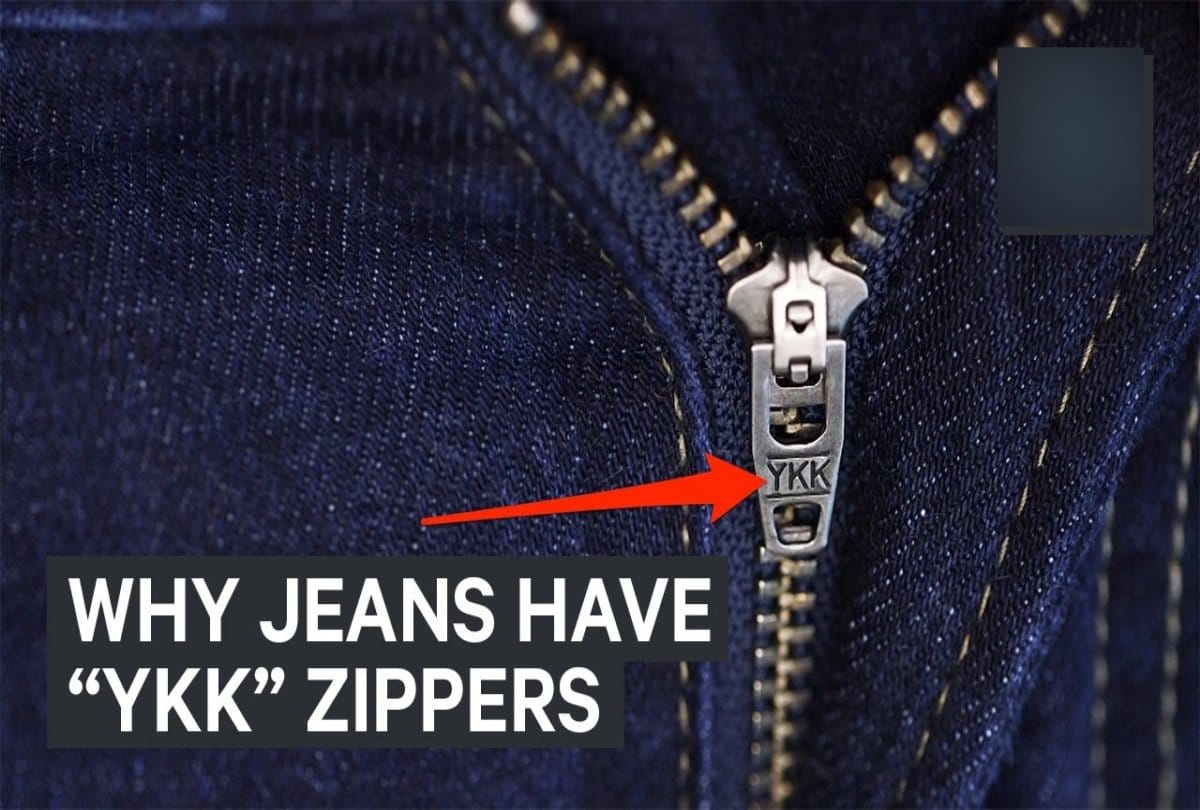 Know About the meaning of YKK on Jeans zip 