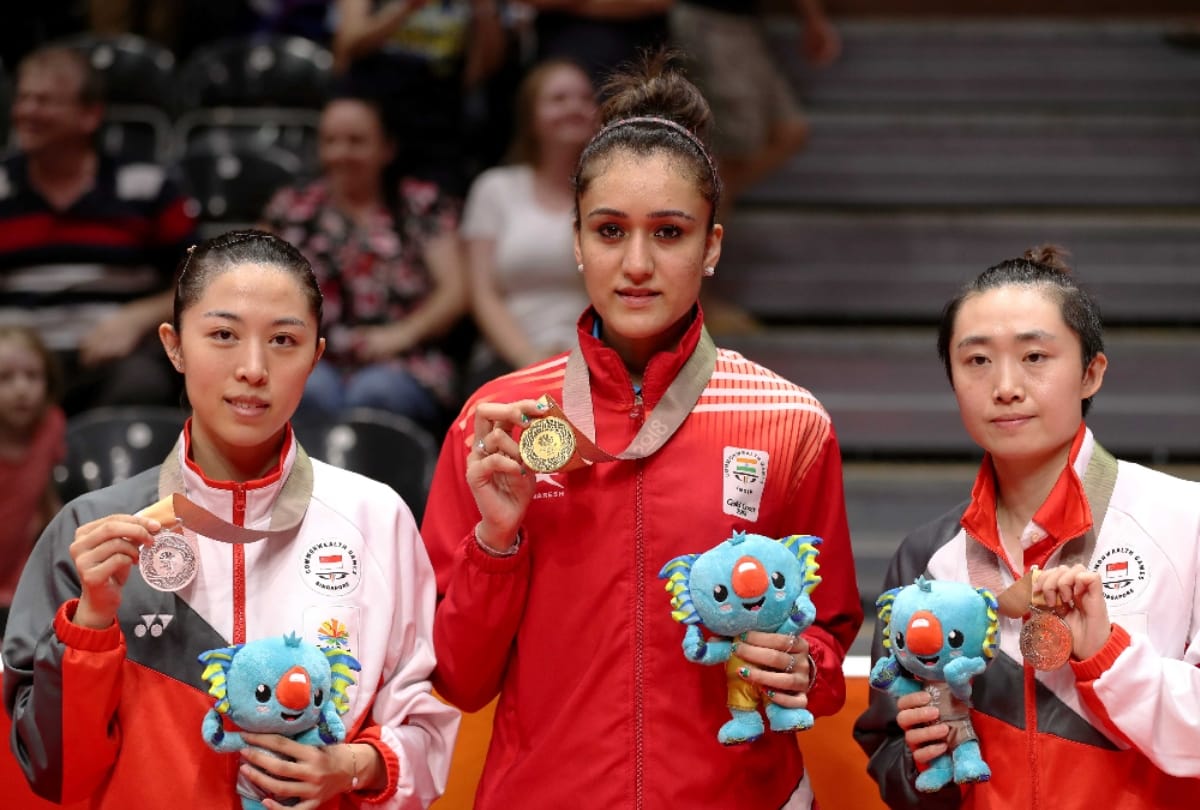 manika batra wins gold in table tennis event at cwg gold coast 2018, read her inspiring story